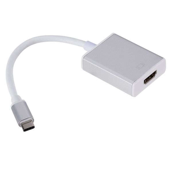 Cable adaptador USB-C a HDMI Transmita videos y películas en 4K Ultra HD desde su computadora portátil o teléfono