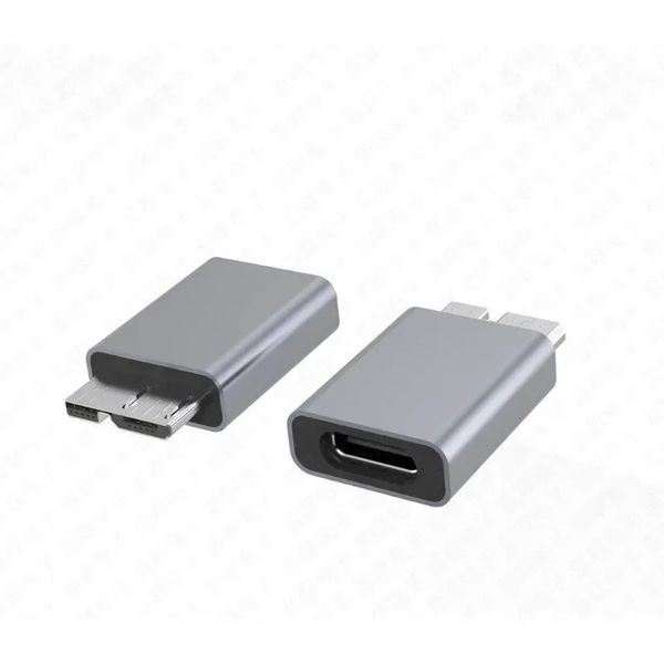 USB C à Micro B Adaptateur USB3.0 Type C Femelle à Micro B Male Fast Charge USB Micro 3.0 à Type C Super Speed for HDD