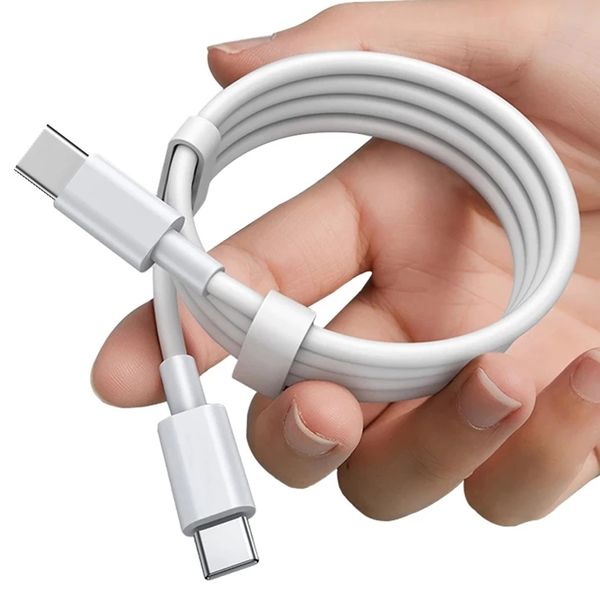 Câbles USB C vers Type C PD Charge rapide 18W 20W pour Samsung S21 S20 Note 20 Charge rapide 4.0 1m 2m 3ft 6ft fil de chargeur