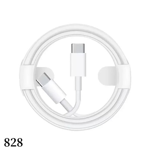 USB C a USB-C carga rápida Dual tipo C Pro 1m Cable de carga rápida PD 20W para ipad Xiaomi android iphone 15 828D