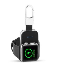 Câble USB 950mAh Banque d'alimentation pour Apple Watch Iwatch 38 40 41 42 44 45 mm Chargeur de voiture de voyage portable portable sans fil portable Fast6934935