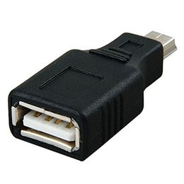 USB-KABEL A Female naar Mini USB B 5-pins Male Charger Data Adapter Converter