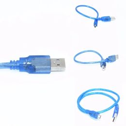 USB -kabel voor UNO R3/Nano/Mega/Leonardo/Pro Micro/Due Blue High Quality A Type USB/Mini USB/Micro USB