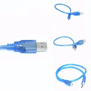 Cable USB para Uno r3/Nano/MEGA/Leonardo/Pro micro/DUE Azul Alta Calidad Tipo A USB/Mini USB/Micro USB