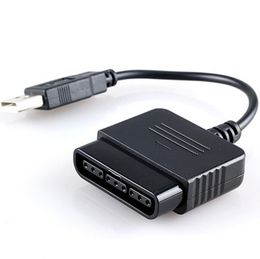 Cable USB PS2 a PS3, convertidor adaptador de controlador de videojuegos Compatible con Sony PS2 PS3 PC Playstation 2 Playstation 3