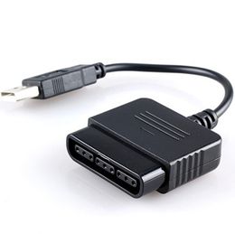 Câble USB PS2 vers PS3, adaptateur de contrôleur de jeu vidéo, convertisseur Compatible avec Sony PS2 PS3 PC Playstation 2 Playstation 3