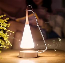 Câble USB Rechargeable LED sans fil lampe de table tactile moderne Contrôle Bluetooth ajusté O TABLE LAMPY LUMIÈRE SIMPTION GRATUITE6646187