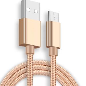 Câble USB Type C, adaptateur de synchronisation de données, charge en métal, adaptateur de téléphone, épaisseur, câble micro usb tressé solide