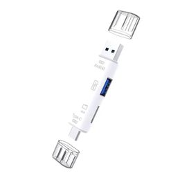 USB -kaartlezer Hoge snelheid SD TF Micro SD -kaartlezer Type C USB C Micro USB -geheugen OTG -kaartlezer voor laptopcomputer PC Telefoon