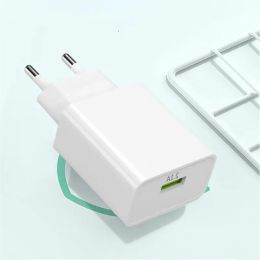 USB Lader 5V 2.1A AC Home Travel Lader Adapter US EU Plug voor iPhone 15 14 Samsung Galaxy S24 S9 HTC Xiami LG Tablet Telefoon