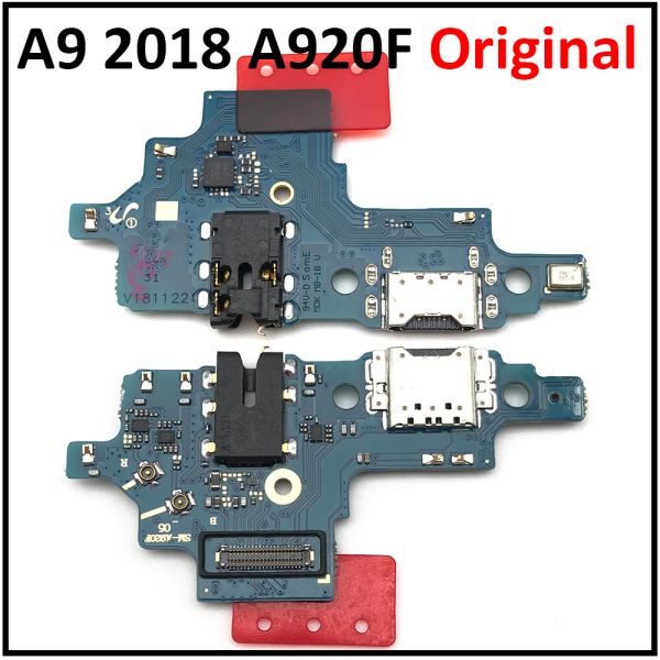 USB Charger Dock Connector Charging Board Port Flex Cable pour Samsung A7 2018 A750 / A9 2018 A920