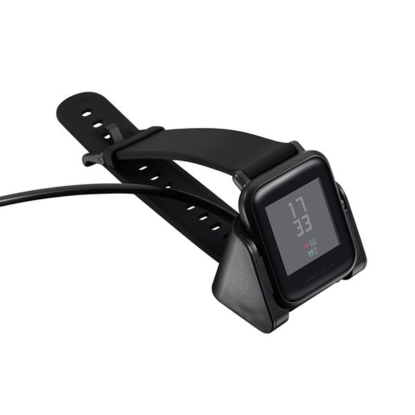 USB Charger Dock Cradle pour Amazfit Pace / BIP A1608 / A1607 / A1702 / A1712 / A1807 / A1913 / STRATOS 2 / GTR 42mm 47mm Charger de montre