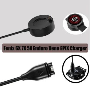 USB -oplader voor Garmin Fenix 6x Pro 7x Epix Gen 2 Enduro Instinct 2 2x crossover Tactix 7 Pro Fast Charging Cable Adapter Dock