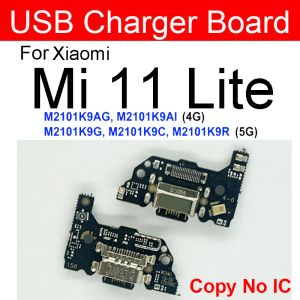 USB Charger Jack Board met telefoonsimkaart voor Xiaomi Mi 10 10T 11 Lite Pro Mi 11 Ultra 11T Pro Layging Port Dock Board