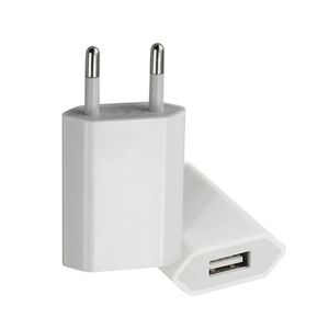 USB Charger Travel Wall -adapter voor Apple iPhone 12 11 Pro XS Max XR X SE 8 7 6 6s plus 5 5S SE 4 EU -plug 5V 1A Charger