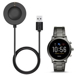 Adaptateur de câble de charge USB pour les fossiles Gen 6 / 5E / 4 Explorist / Venture / Sloan 5 LTE The Carlyle / Julianna HR Sport Smart Watch Charger