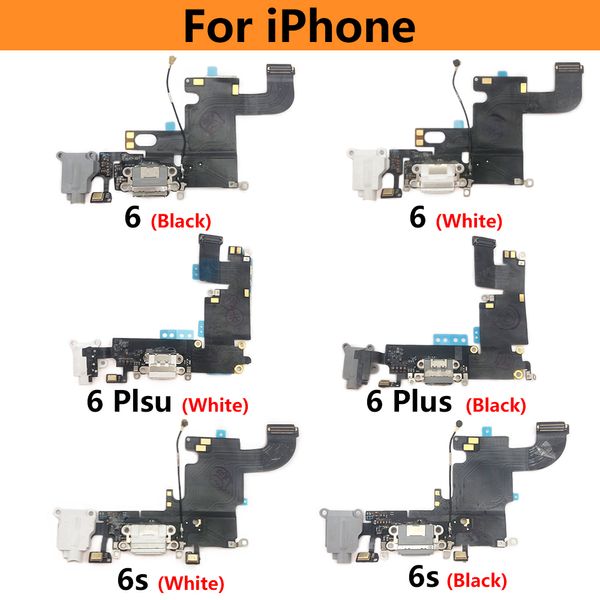 Cable de datos del conector del puerto del enchufe del enchufe del enchufe de cargación USB para iPhone 6 6s 7 8 más