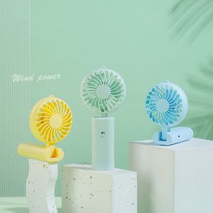 USB LADING Vouwen Kleine ventilator Portable Outdoor Mini Creative Deskop Office Handheld Telescopic Fan Air Cooler Fan