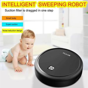 USB Charge Intelligent Robot Paresseux Aspirateur Sans Fil Balayage Aspirateur Robots Tapis Ménage Nettoyage Machine1282c