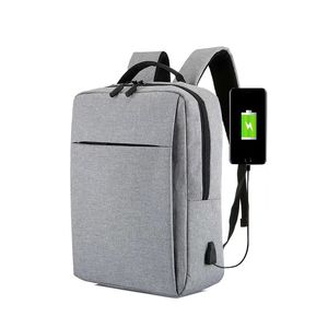 USB opladen Grote capaciteit multifunctionele waterdichte rugzak voor laptop of vrijetijdsreizen Business Gray Black