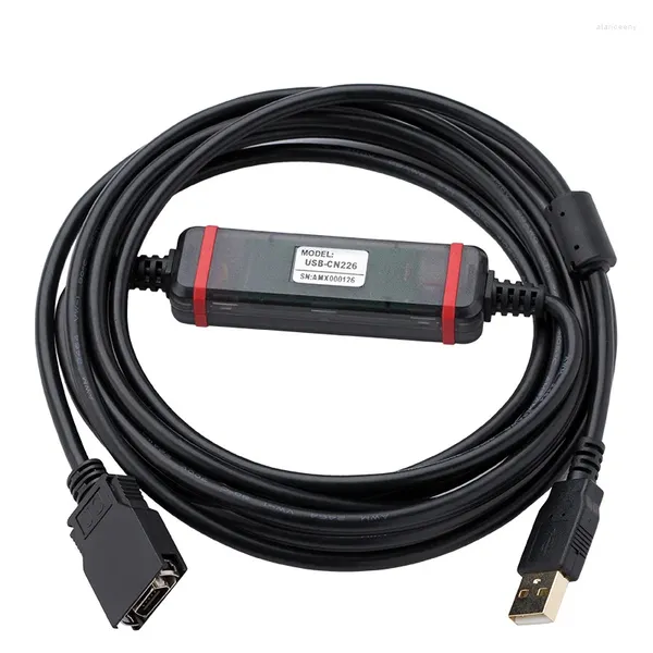 Adaptador de USB-CN226 para Omron CS/CJ CQMIH CPM2C serie Cable de programación de PLC línea de descarga de comunicación