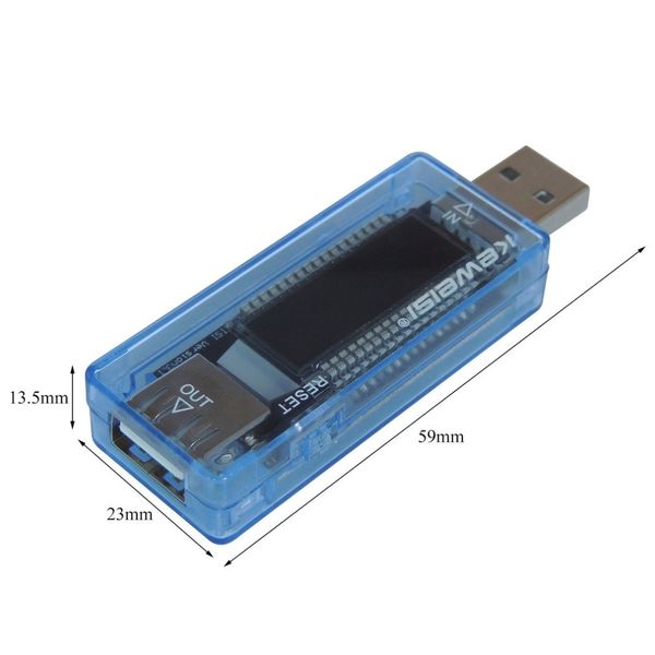 Testeur de tension de courant USB Testeur de tension de tension de tension de tension de détection du chargeur Testeur Mobile Mobile Power Detector Detector Battery