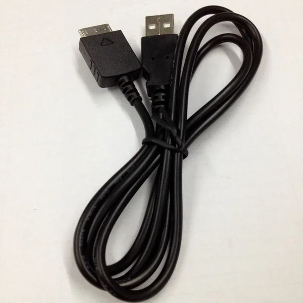 Câble de chargeur de données USB Cordon de câble de transfert de câble de chargement USB Cordon pour Sony Walkman E052 A844 A845 MP4 Player Black Nouveau