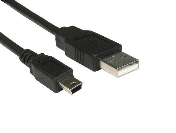 Câble de synchronisation de données MINI USB 5 broches, 1M, pour appareil photo Canon Powershot SX100 IS SX200 IS SX400 IS