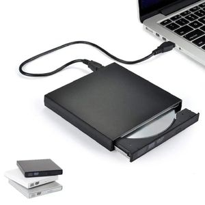 USB EXTERNE DVD CD Lecteur lecteur optique Drive pour l'ordinateur portable Windows Drop 231221