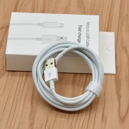 Cable de carga rápida USB Tipo C Micro V8 Cables USB Max 3A USBC Cable de carga de datos para Note 10 S9 S10 Huawei Xiaomi con caja al por menor