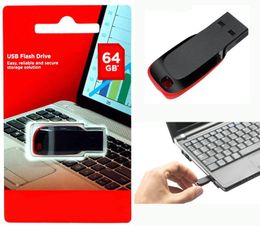 Unidades Flash USB 100 reales 8GB 16GB 32GB 64GB USB 20 memorias USB de plástico U disco Memory Stick capacidad genuina alta velocidad 6831469