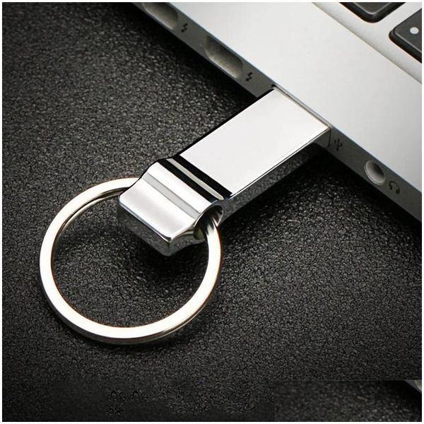 Clés USB 128 Go, clé USB, 32 Go, 64 Go, stockage de périphériques clés, livraison directe, ordinateurs, stockage en réseau, Ot1Zu