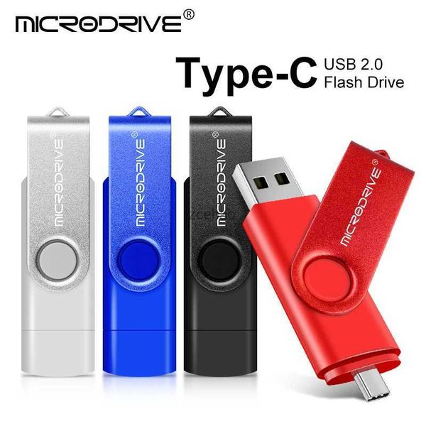 Clé USB haute vitesse type-c OTG clé USB 64GB 32GB stockage externe Micro clé USB 128G 256GB clé USB pour téléphone