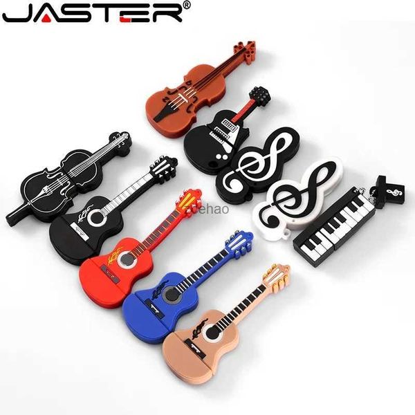 Clés USB JASTER modèle de musique clé USB clé USB guitare clé USB violon clé USB violoncelle clé mémoire disque Beth U porte-clés gratuit 16GB 32GB 64GB