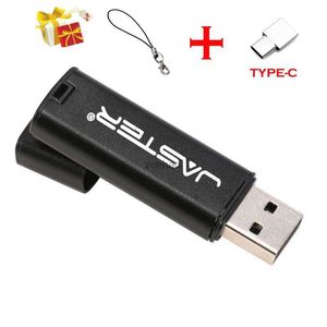 Clés USB JASTER plastique USB Flash Drive stylo lecteurs Pendrive livraison gratuite articles mémoire Stick 4GB 8GB 16GB 32GB 64GB gratuit personnalisé