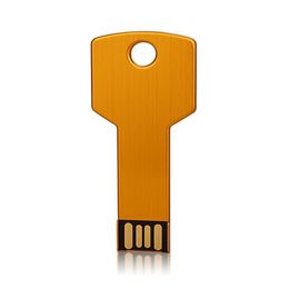 Clés USB Jboxing Clé en métal doré 32 Go 20 Pen Drive Stockage du pouce Suffisamment de mémoire Stick pour PC Ordinateur portable Livre Drop Livraison Ordinateurs Otlmg