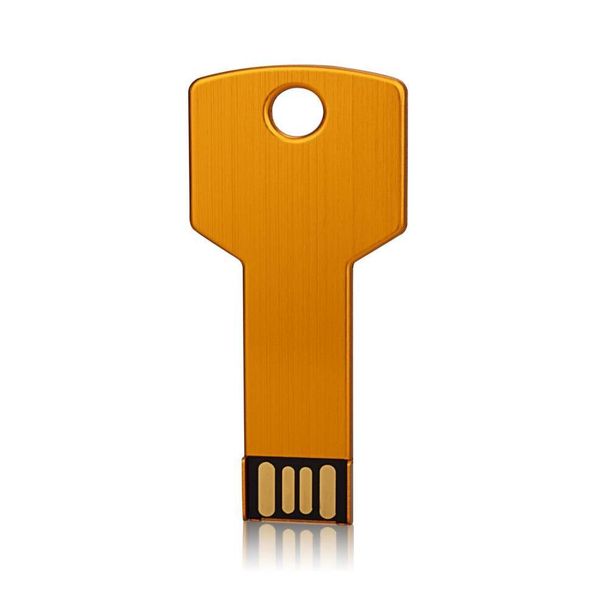 USB Flash Drives Jboxing Gold Metal Key 32 Go 20 Pen Drive Tomb Storage suffisamment de mémoire pour PC ordinateur portable Ordinateur de livraison de gouttes de livres OT74D