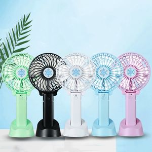 USB Opvouwbare Mini Fan Student Slaapzaal Desktop Hand Held Fans Reizen Draagbare Sterke Wind Mute Fans Mobiele Telefoon Beugel Bh6166 WHLY