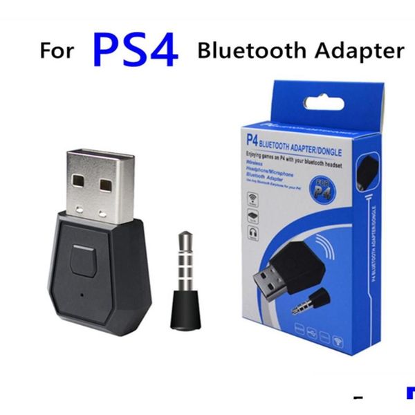 Gadgets USB para Ps4 Adaptador Bluetooth Controlador de juego Adaptador Soporte Auriculares Gamer Auriculares inalámbricos Gift8758323 Drop Delivery Com Otyuj