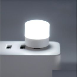 Gadgets USB T Prise de voyage Nuit Mini Lampe LED d'intérieur Lumière pour enfants Bébé Livraison directe Ordinateurs Réseau Accessoires informatiques Otyuf