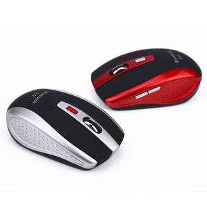 USB Gaming Wireless Mouse Gamer Mice 2.4GHz Mini-ontvanger 6 Sleutels Professional voor computer PC-laptop