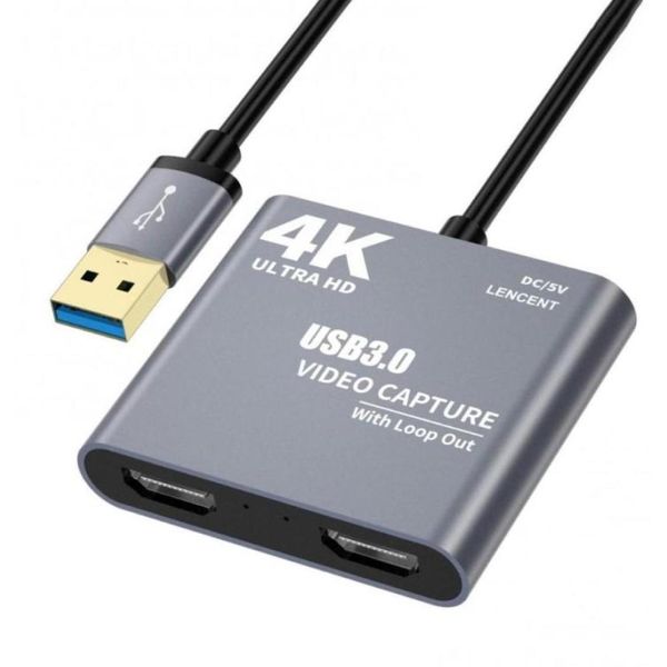 HUBS USB 50 OFF 4K 1080P Compatible avec 30 vidéo O LOOP OUT HD 1080P60 Capture Card Adapter Hubs7021359 Drop Delivery Computers Network OTNCL