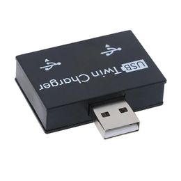 Hubs USB USB2.0 Splitter 1 Masculino a 2 puertos Converter de adaptador de cubo