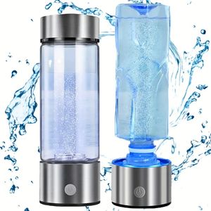 USB Waterstofrijke waterfles Demonteerbare zuurstofproductie Water Cup Huistemperatuur Weerstand Cilindrische drinkware 240417