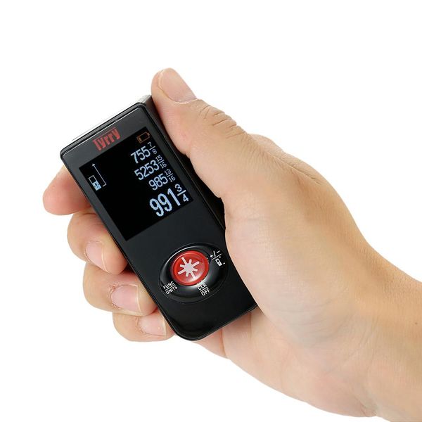 Télémètre laser USB Outils de construction de compteur de distance laser numérique Télémètre ruban à mesurer Mesure de volume de zone de distance