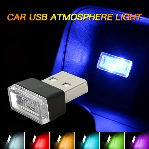 USB Light LED Night Light Car Computer Decoración colorida Luz