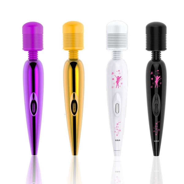 USB Magic Wand vibrant Masseur corporel Av G Spot Clitoris Stimulateur VIBRATEURS POUR LES FEMMES WILD WEKED MEGA MEGA TOUT'S SEXY TOY KIT