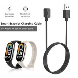 Chargeur magnétique USB Remplacement de la montre-bracelet Accessoires de câble de chargement Smartwatch Charging Wire équipement pour Xiaomi Mi Band 8