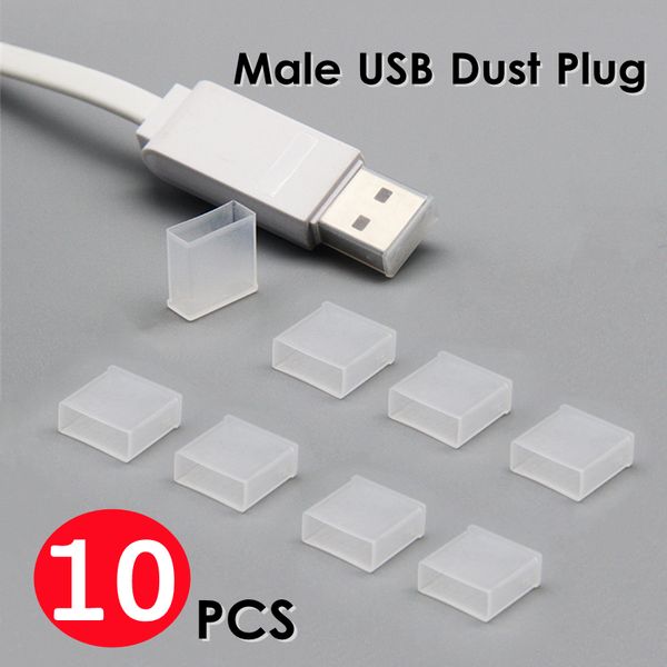 USB Male Anti-Dust Pild Stopper Cap Cover Cover.