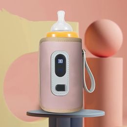 USB Milk Water Warmer Porte-toile Isulate Baby Baby Nursing Bottle Habitage